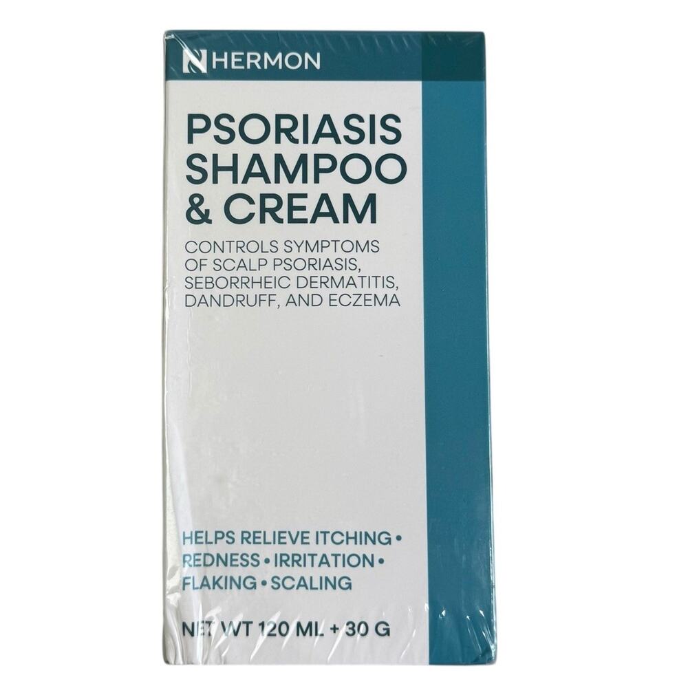 Hermon Psoriasis Shampoo Scalp Psoriasis Dandruff & Eczema 120 ML 30G